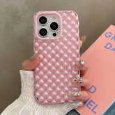 Macaron Color Pearl Beads Phone Case